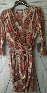 Jennifer Lopez Snake Print  Dress